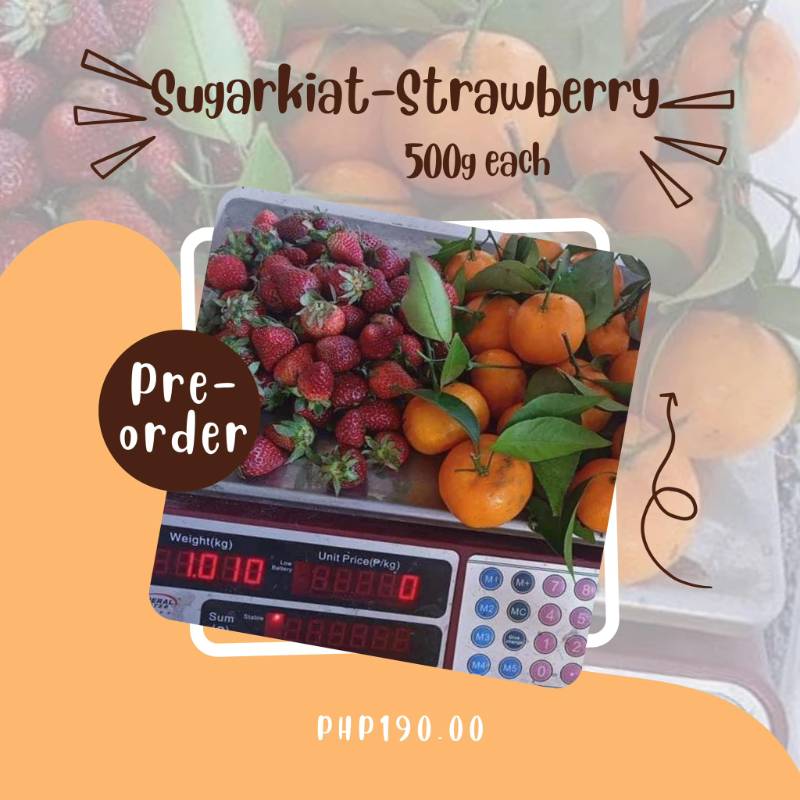 Sugarkiat-Strawberry set
500g each