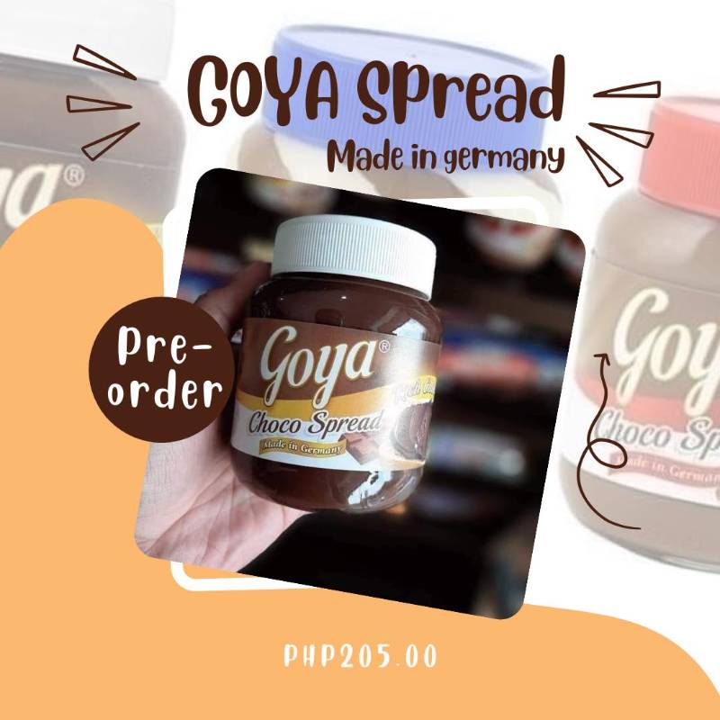 Goya spread
made in germany