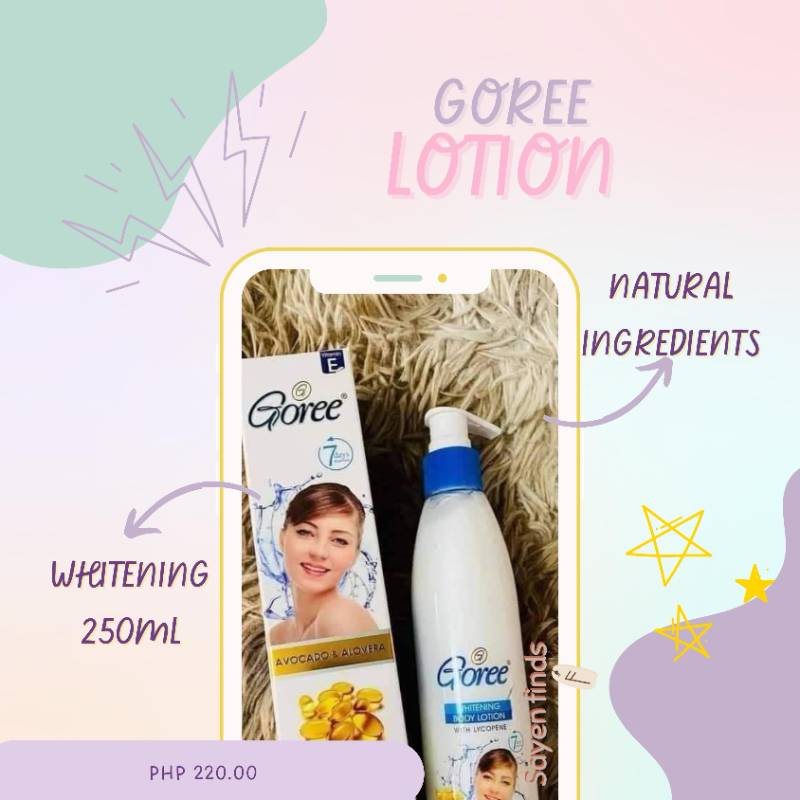 Goree Lotion
Whitening