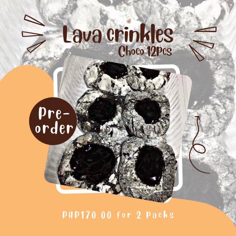 Lava Crinkles Choco 12pcs 2 packs