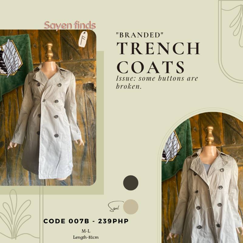 Trench Coat 007B