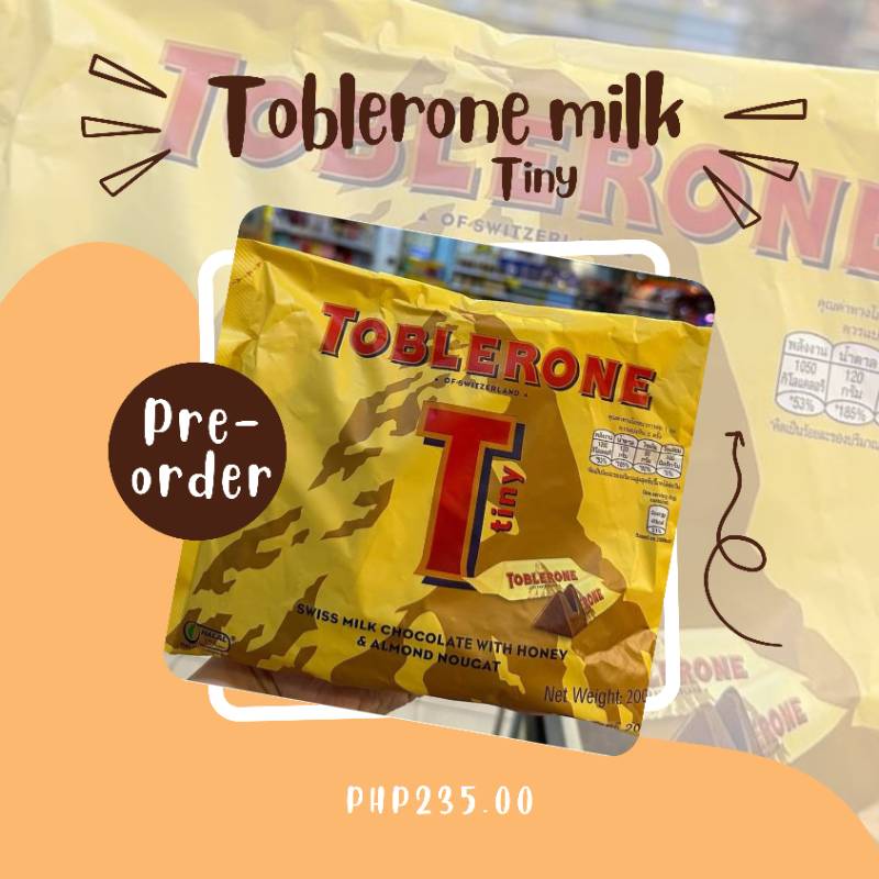 Toblerone Tiny Milk