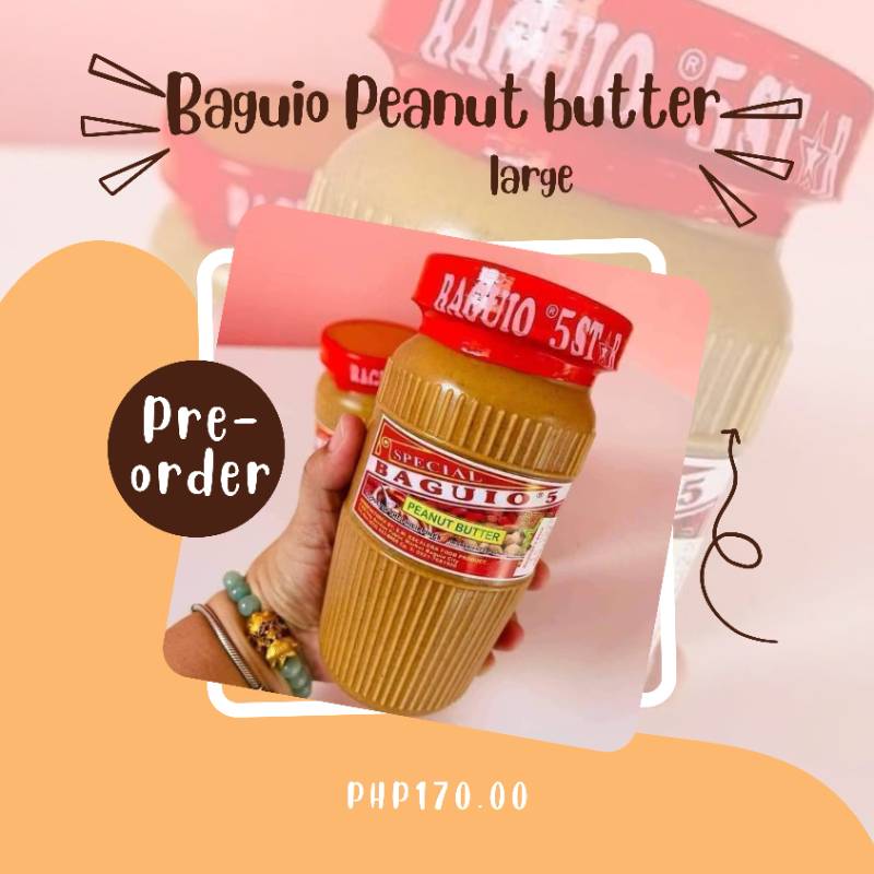 Baguio Peanut Butter Large