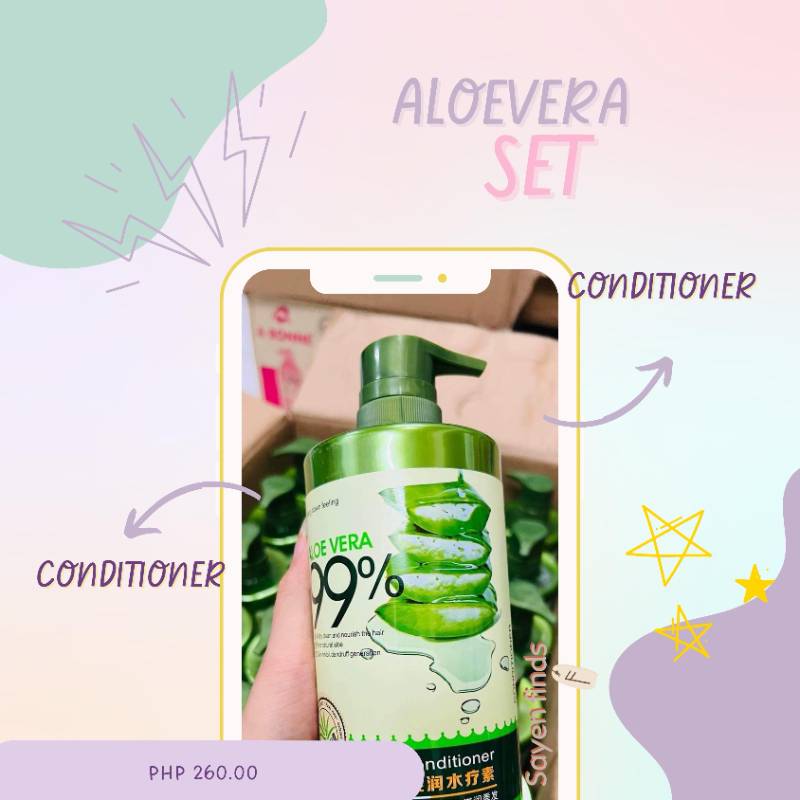 Aloevera Set Conditioner & Shampoo