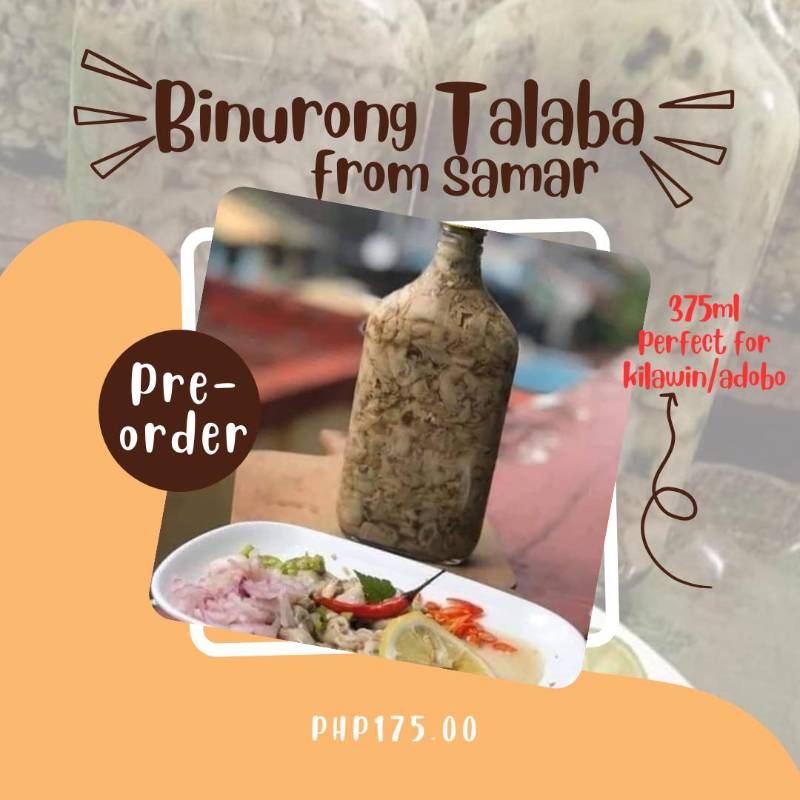 Binurong Talaba from Samar