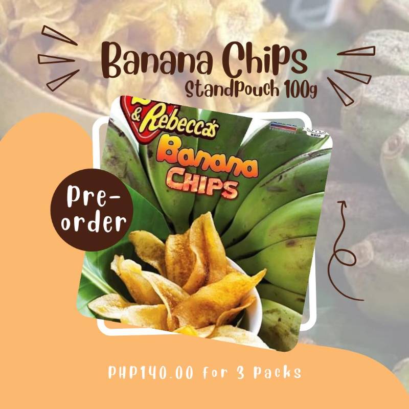 Banana Chips Standpouch 3 packs