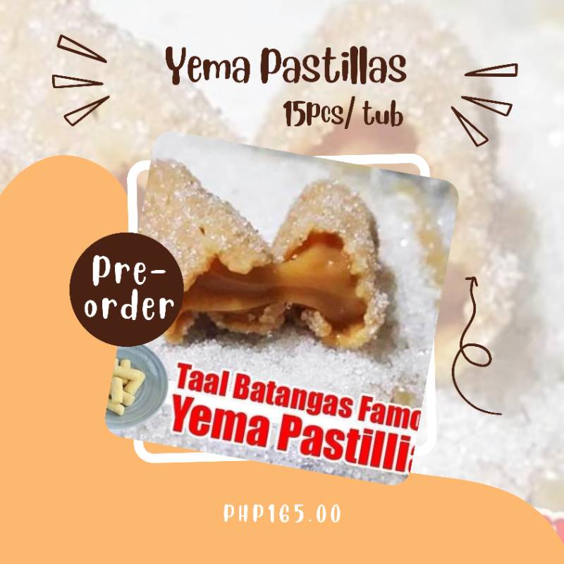 Yema Pastillas 15pcs