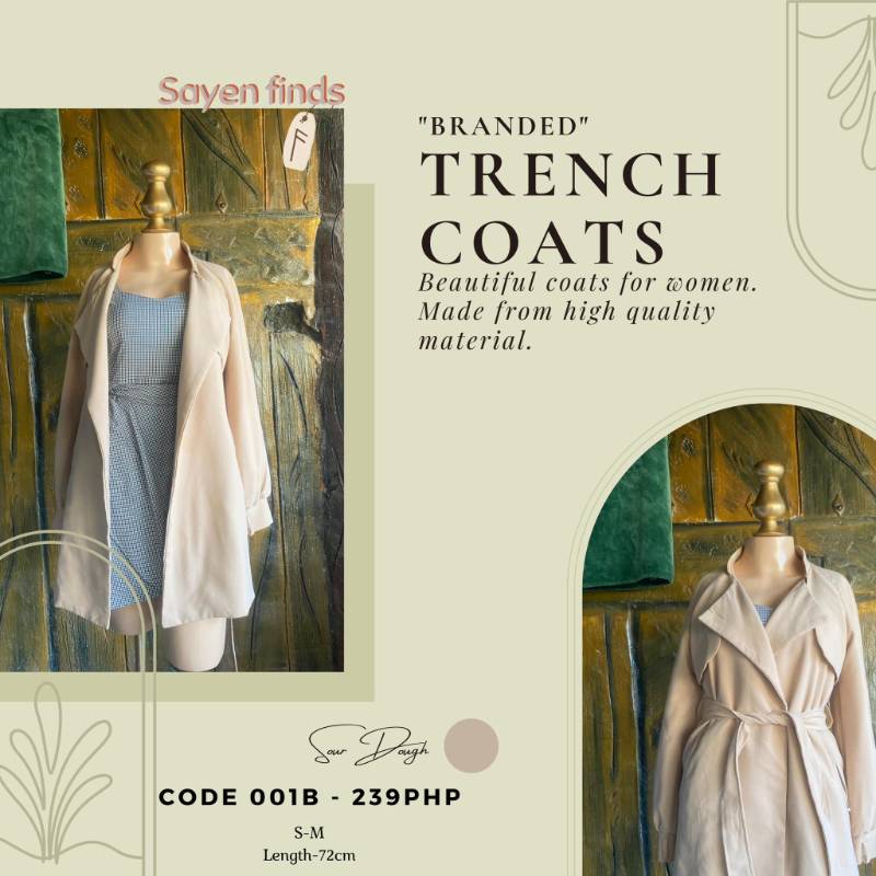 Trench Coat 001B