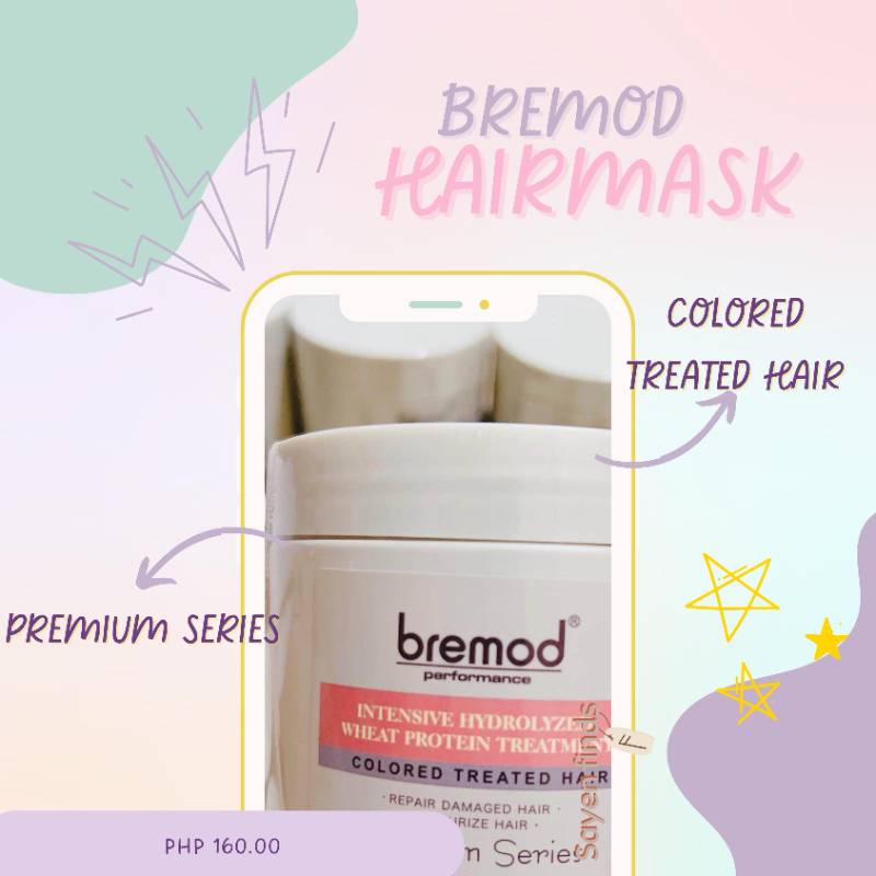 Bremod Hairmask
Colored Treated Hair