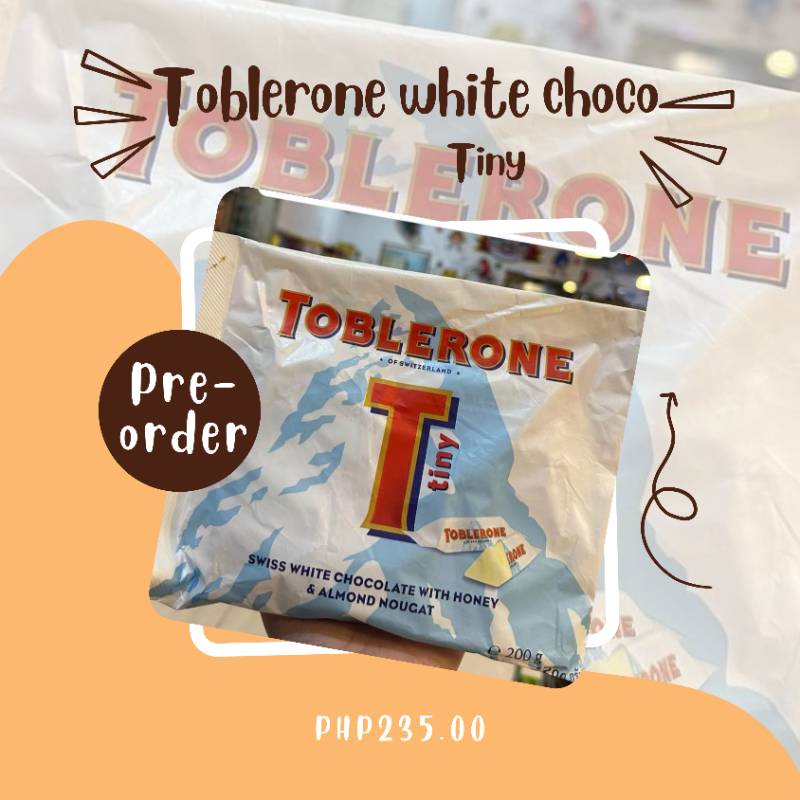 Toblerone Tiny White Choco