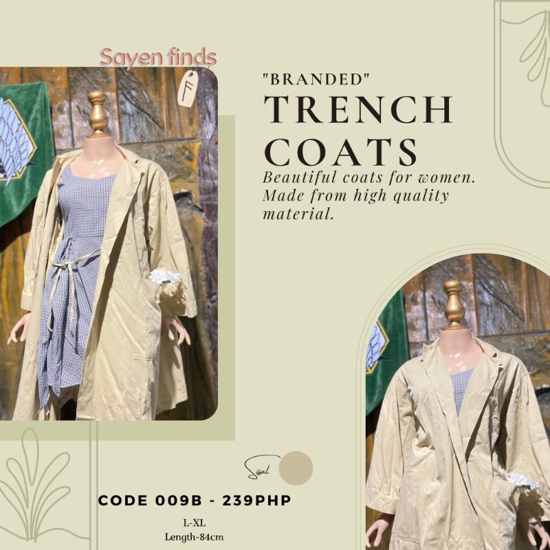 Trench Coat 009B