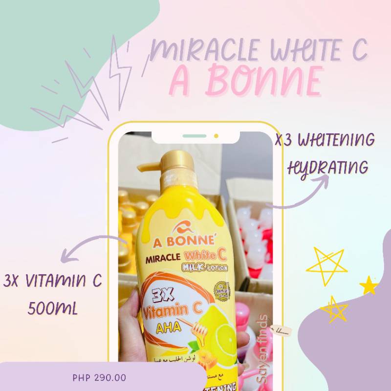 A Bonne Miracle White C