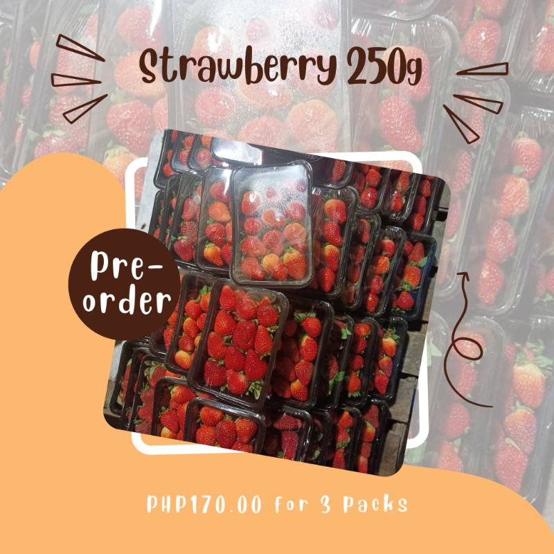 Strawberry 3 packs