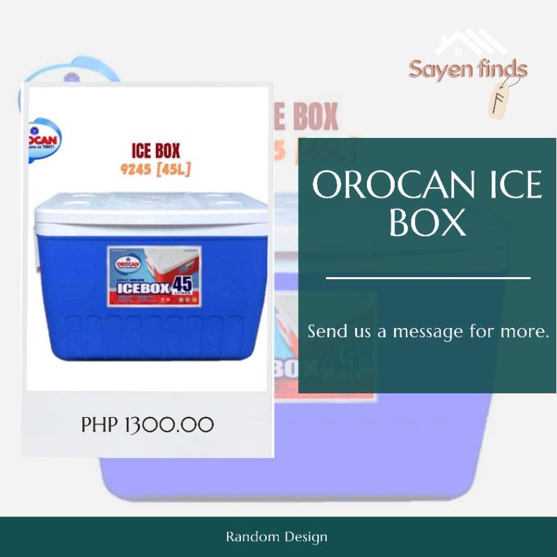 Orocan icebox clearance