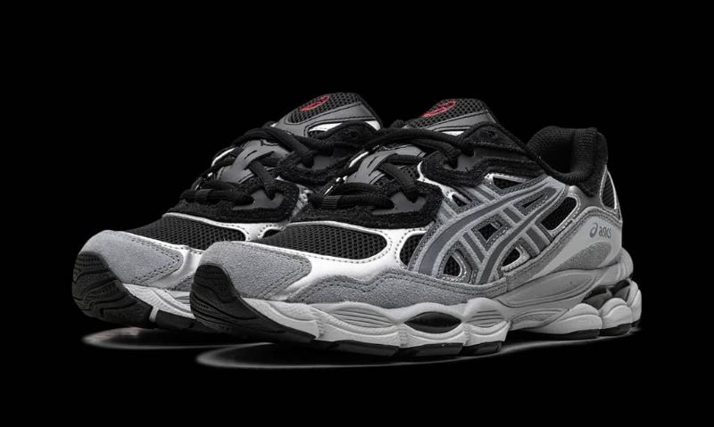 Asics Gel NYC Unisexe Black Fjord Grey