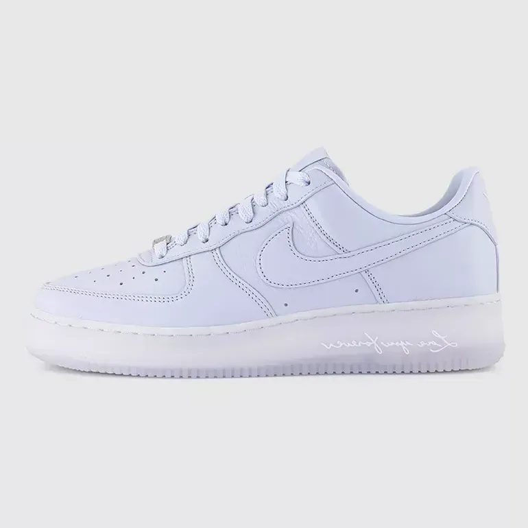 Nike NOCTA Air Force 1 Avions d’entraînement bas Teinte cobalt violet pâle argenté métallique