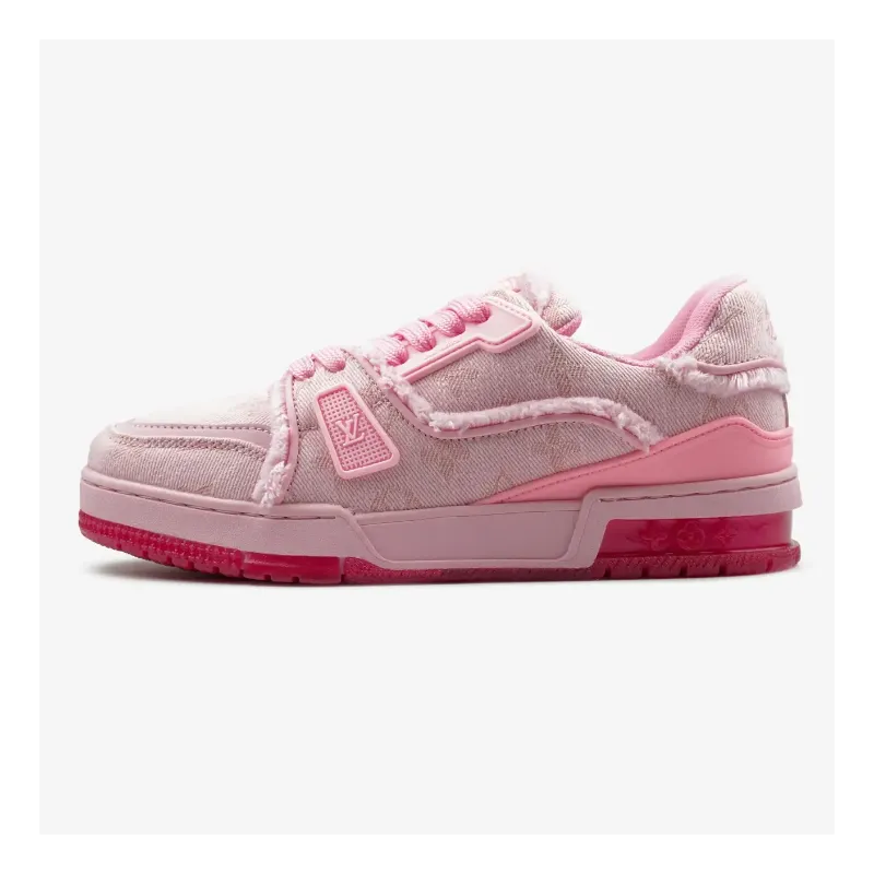LOUIS VUITTON TRAINER TRIPLE PINK