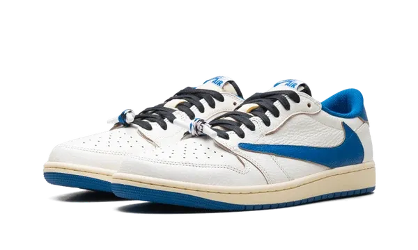 Jordan 1 Retro Low OG SP Fragment x Travis Scott Sail Military Blue