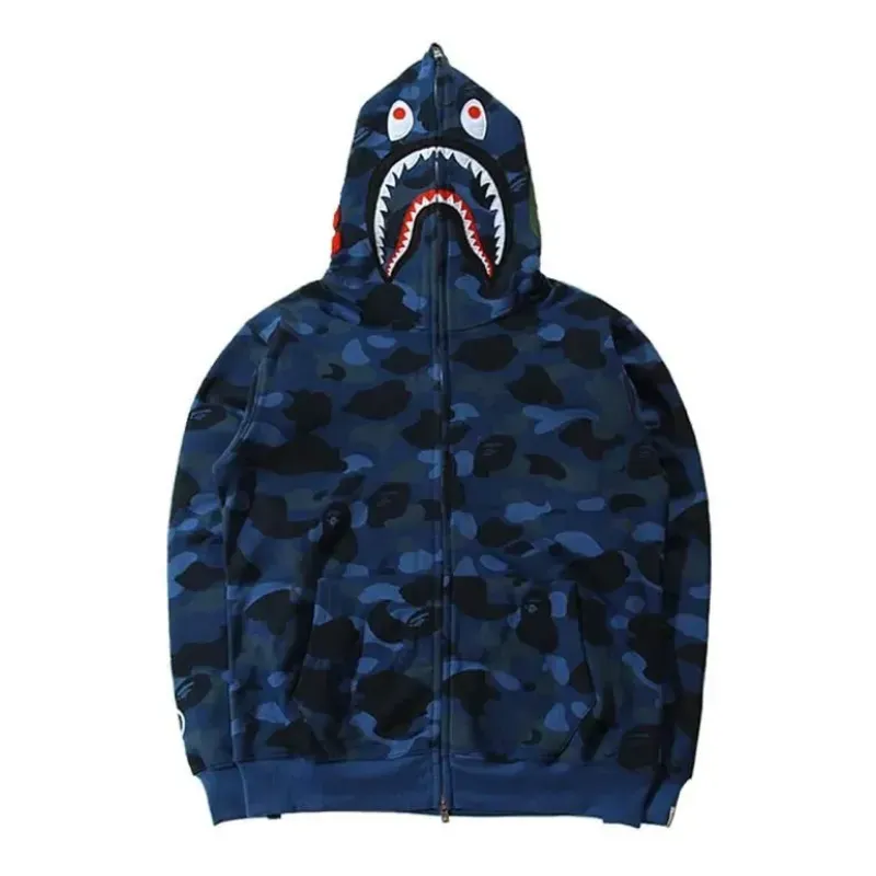 Hoodie Bape Bleu Foncé