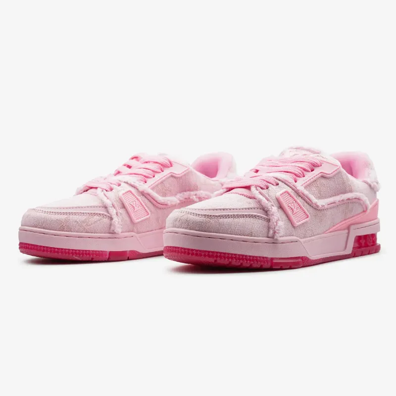 LOUIS VUITTON TRAINER TRIPLE PINK