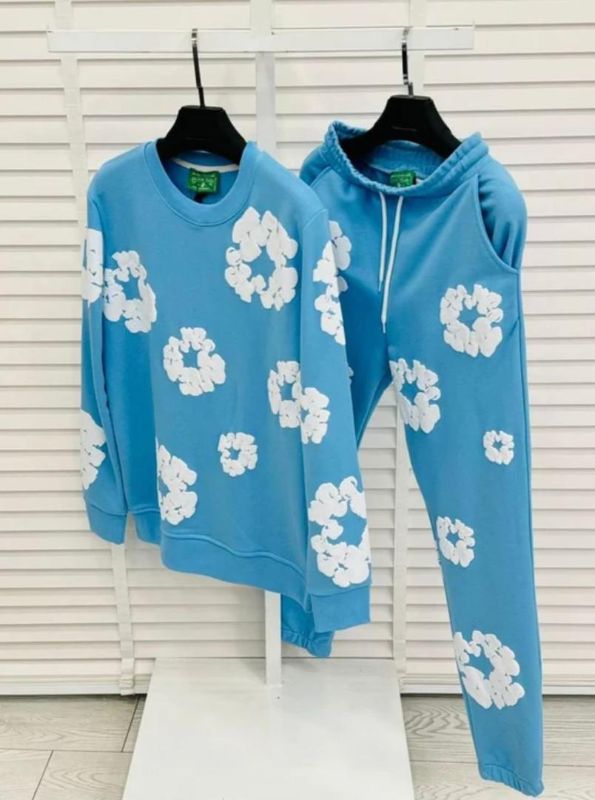 Ensemble Demin Tears  Bleu