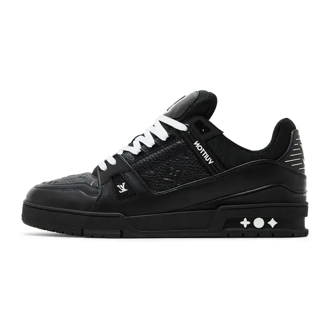 Louis Vuitton Trainer 'Embossed Monogram - Black'