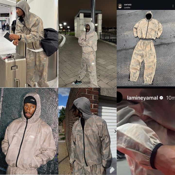 Ensemble Corteiz Camouflage