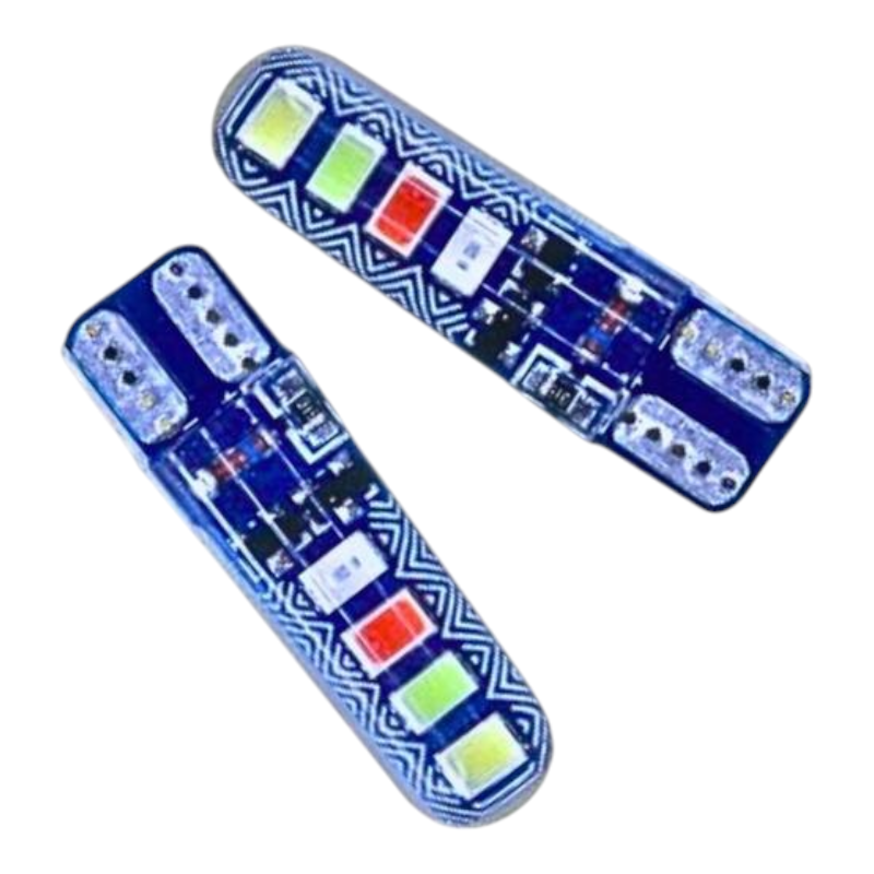 RGB Bike Blinking Light 🌈 | Colorful Bike LED  | LED and on off switch battery connector