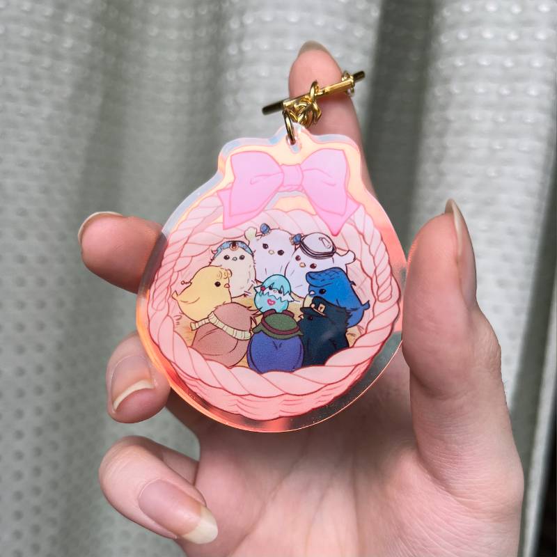 ~JOJO Birds Basket~ Charm