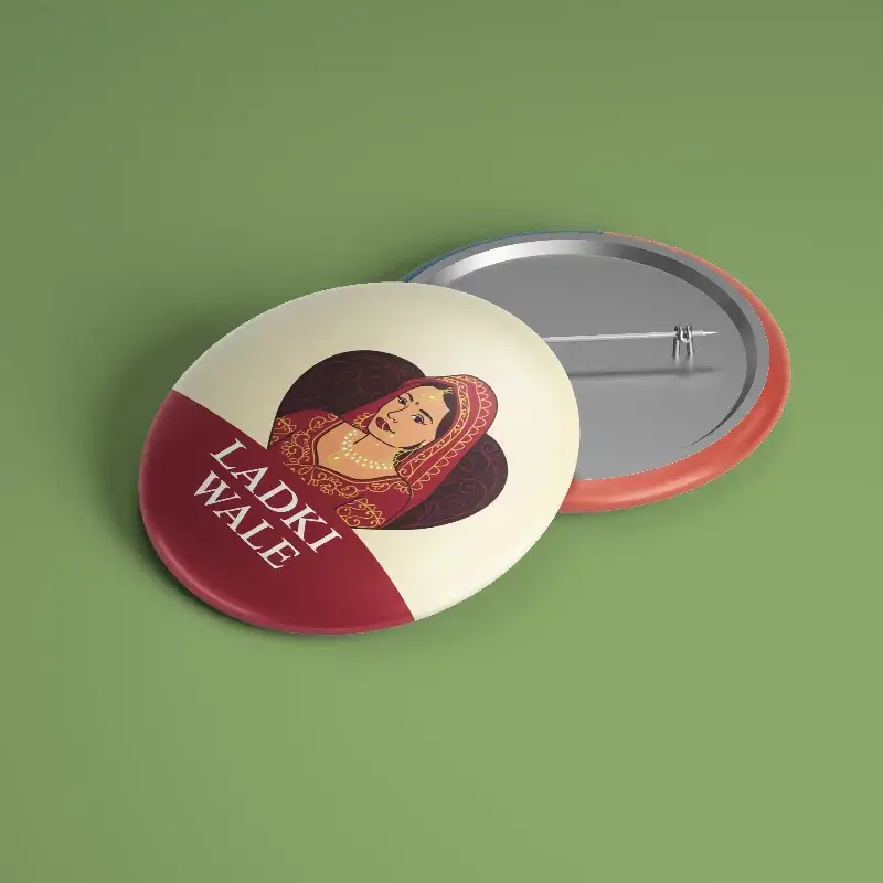 Ladki Wale Badge