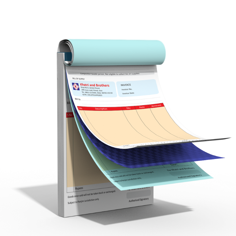 MULTI COLOR _BOOK (With Binding)