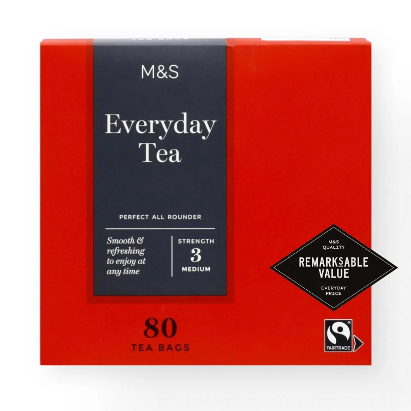 M&S Fairtrade Everyday Tea Bags (80)