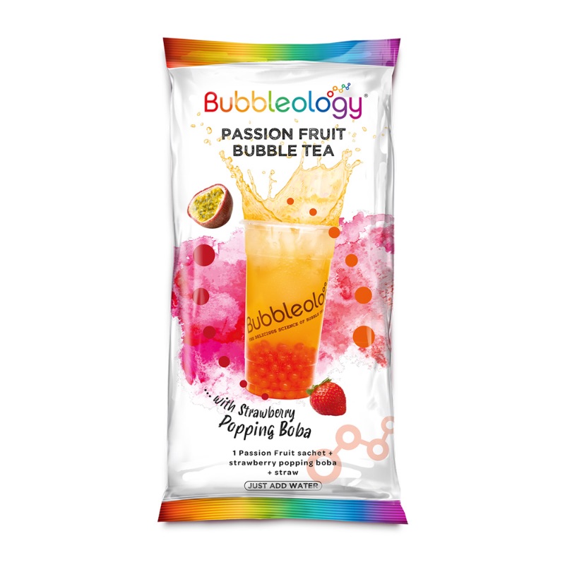 Bubbleology Passion Fruit Bubble Tea Kit (1 serve)