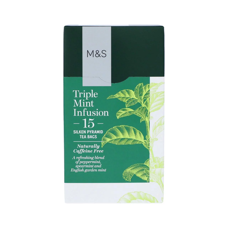 M&S Triple Mint Infusion Teabags (15)