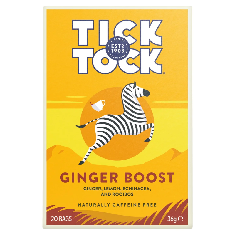 Tick Tock Wellbeing Ginger Boost (20)