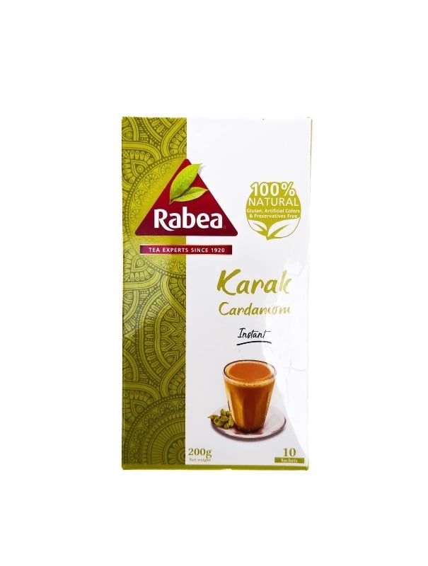 Rabea Karak Cardamom 20g x 10 Pieces