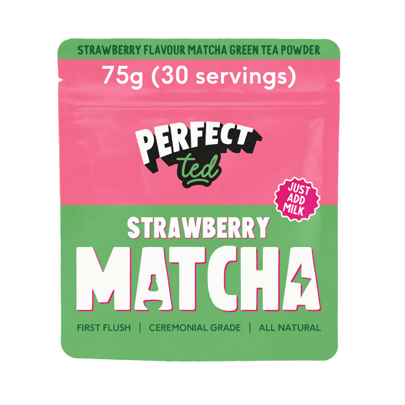 Perfect Ted strawberry Matcha Powder 75g