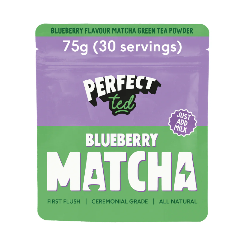 Perfect Ted blueberry Matcha Powder 75g