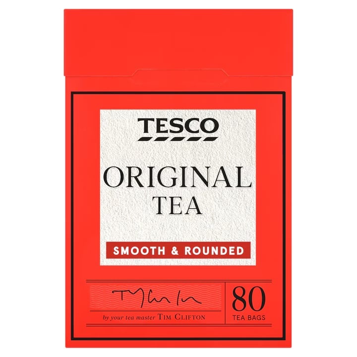 Tesco 80 Teabags 250g