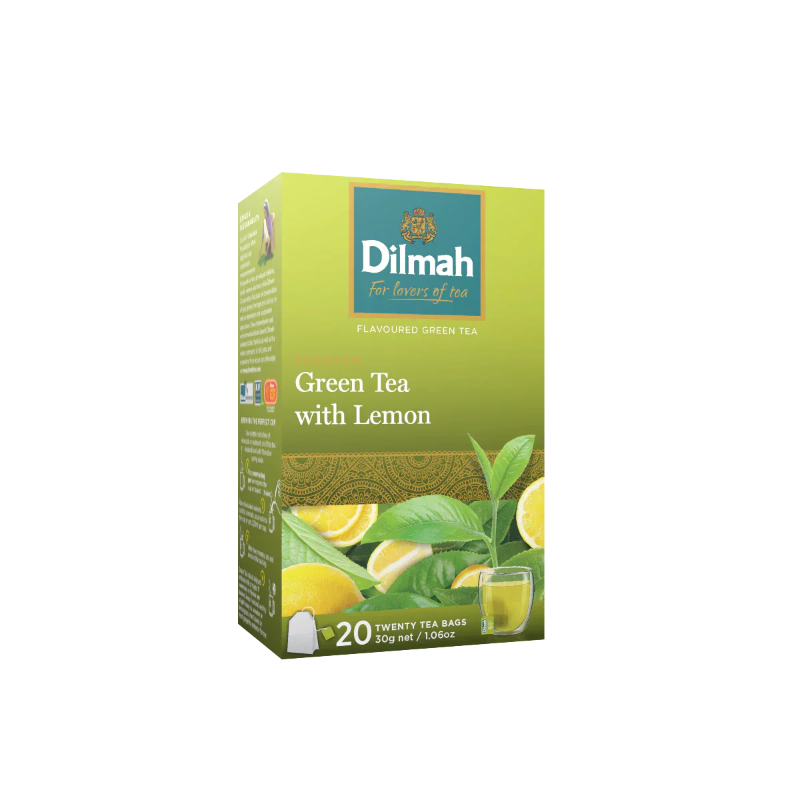 Dilmah Green Tea with Lemon (20 bags)