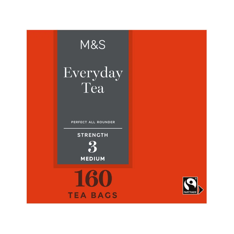 M&S Fairtrade Everyday Tea Bags (160)