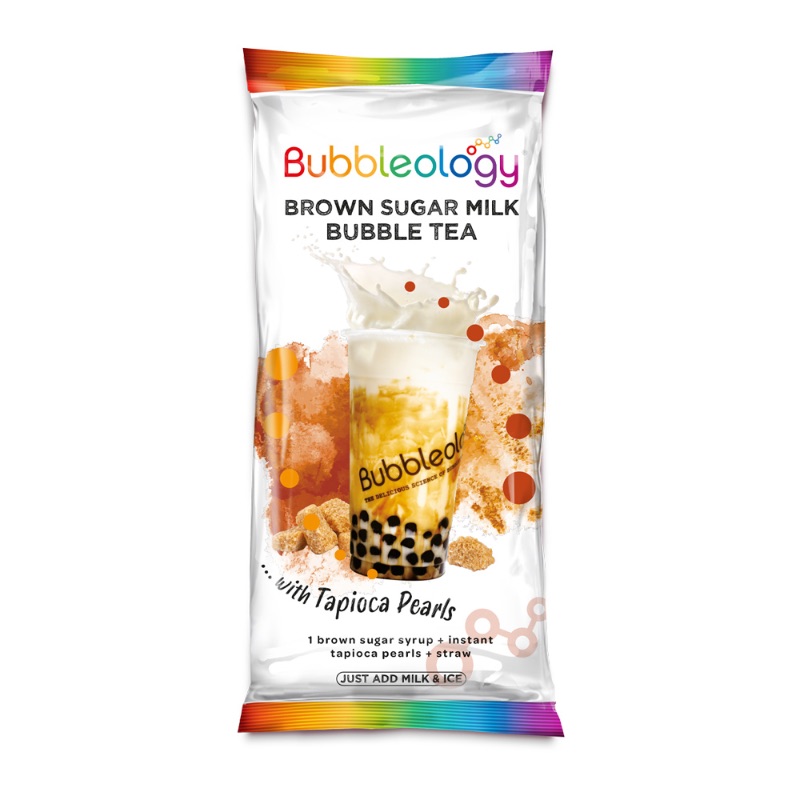 Bubbleology Brown Sugar Milk Tea Bubble Tea Kit (1 serve)