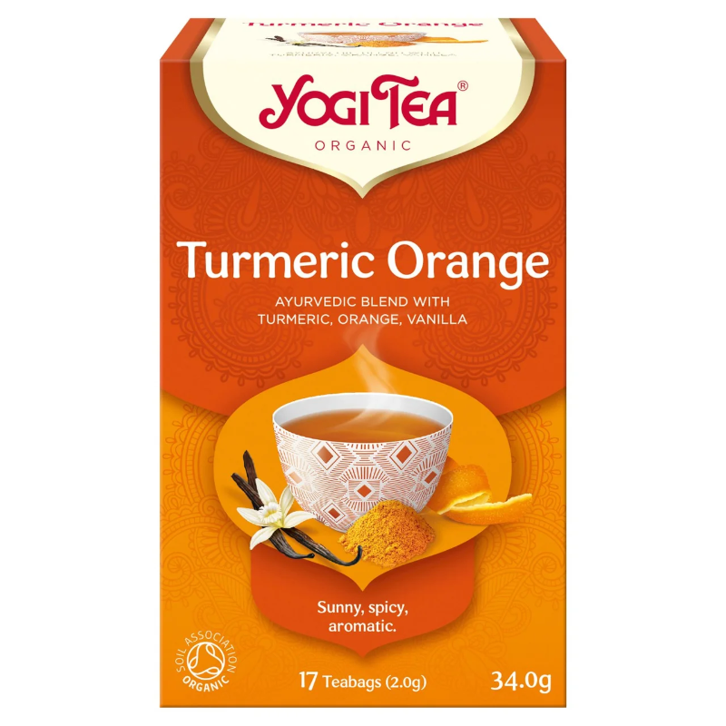 Yogi Tea Organic Turmeric Orange (17)
