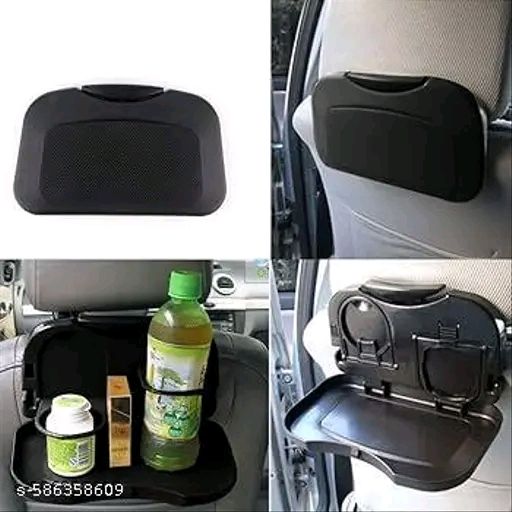 Car back seat food tray