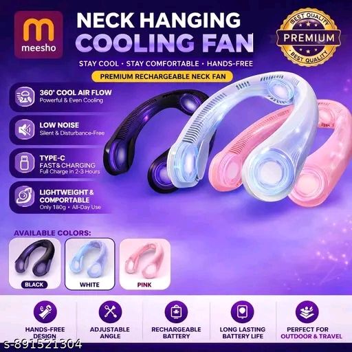 Portable Mini Neck fan