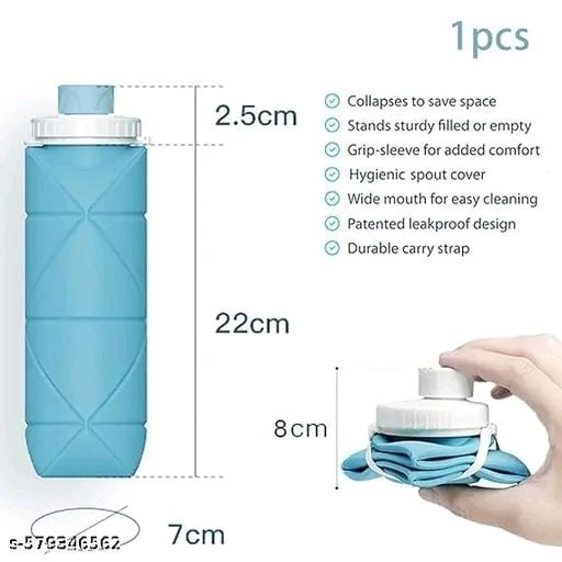 Folding Silicone Water Bottle