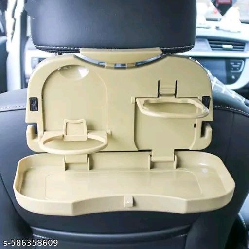 Car back seat food tray