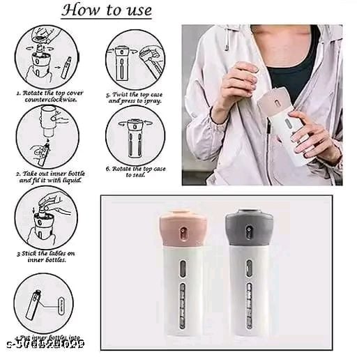 Dispensar bottel Travel Cosmetics Contener