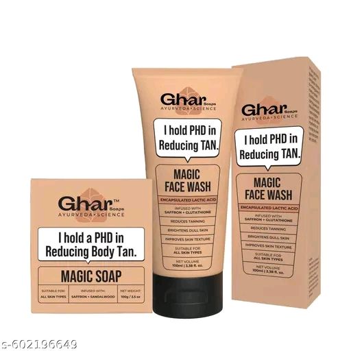 Ghar soap Detan Magic Combo - Magic Soap