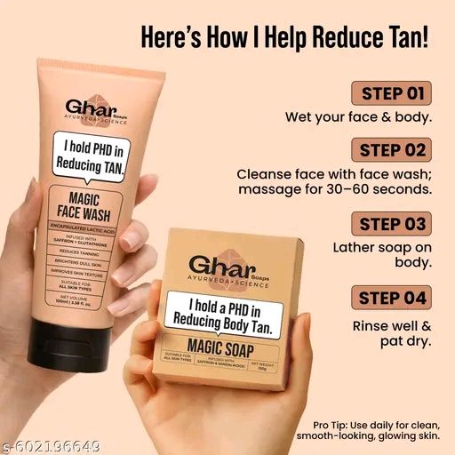 Ghar soap Detan Magic Combo - Magic Soap